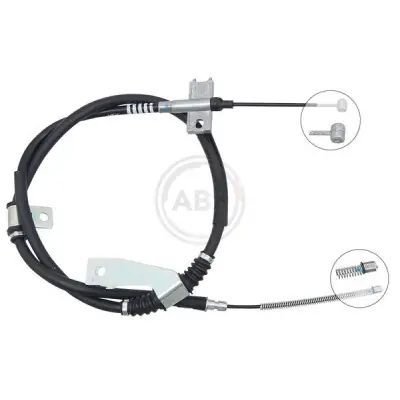 Cable de accionamiento, freno de estacionamiento A.B.S. K17453 Stock Limitado